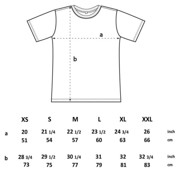 Dice_records_t_shirt_size_guide